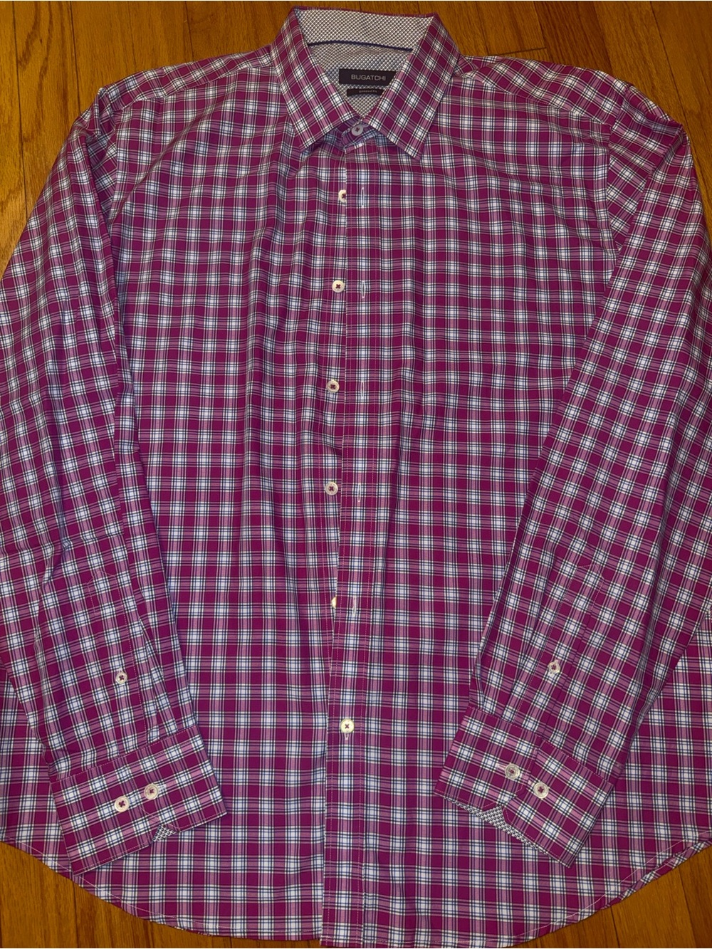 Bugatchi Plaid Dress Shirt